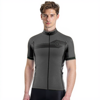 Maillot Cyclisme Route Gris Foncé - Diamond+