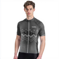 MAILLOT CYCLISME ROUTE GRIS - WAVE+