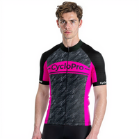 Maillot Cyclisme Route Rose - Wind+