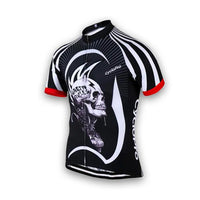 maillot cyclisme skull rider