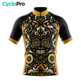 maillot cyclisme squelette