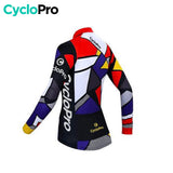 Jersey de ciclismo mosaico - invierno