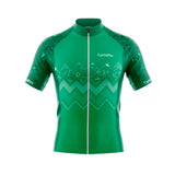 maillot cyclisme vert wave