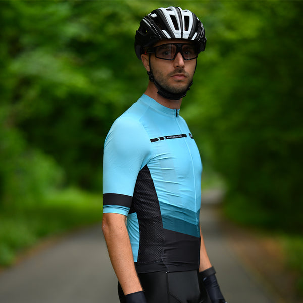 maillot cycliste agility bleu 4