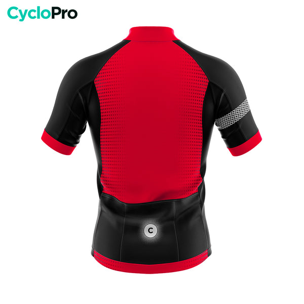 Atuendo de ciclismo de verano rojo - colección Eklïps