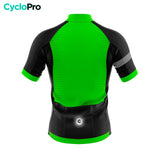 Traje de ciclismo de verano verde - Colección Eklïps