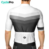 maillot de cyclisme agility blanc homme 1