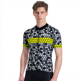 Maillot de cyclisme Jaune - Atmosphère+