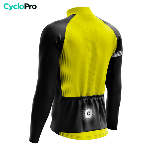 Atuendo de ciclismo de invierno amarillo - Eklïps