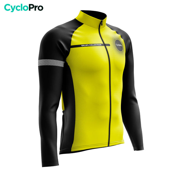 Atuendo de ciclismo de invierno amarillo - Eklïps - Destockage