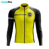 Atuendo de ciclismo de invierno amarillo - Eklïps - Destockage
