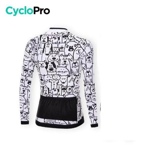 Winter Women's Bike Jersey - Pets+ - Destino