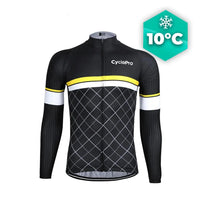 MAILLOT LONG DE CYCLISME JAUNE - AUTOMNE - ROAD+ Maillot long pour homme GT-Cycle Outdoor Store S 