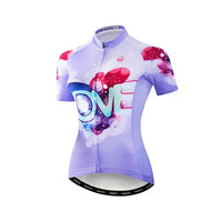 MAILLOT MANCHE COURTE FEMME - LOVE GT-Cycle Outdoor Store L 