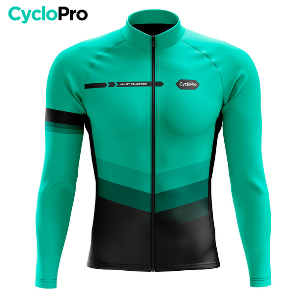 Turquoise Winter Cycling Outfit - Agility