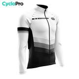 Traje de ciclismo de invierno blanco - Agilidad