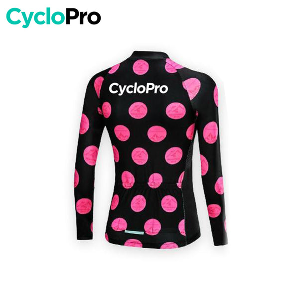 Long Cycling Jersey Pinky - Invierno