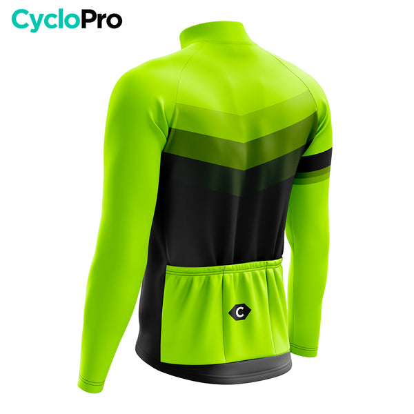 Fluo Yellow Winter Cycling Outfit - Agilidad