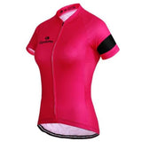 Pink Road Bike Jersey - Elegancia+