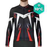 MAILLOTS MANCHES LONGUES - AUTOMNE - POUR HOMME Maillot long pour homme GT-Cycle Outdoor Store Rouge/Noir 4XL 