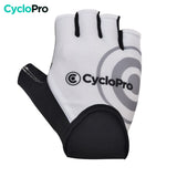 Mittens de bicicleta blanca - Comfortmax