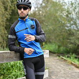 tenue cyclisme bleue eklips 2