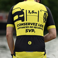 tenue cyclisme homme ultrasecure jaune 6