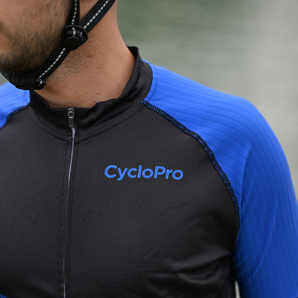 tenue cyclisme practical homme bleu 5