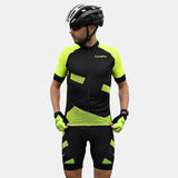 tenue cyclisme practical homme jaune ok