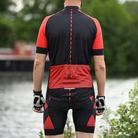 tenue cyclisme practical homme rouge 7