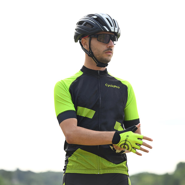 tenue cyclisme practical homme vert clair 6