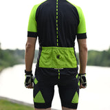tenue cyclisme practical homme vert clair 7