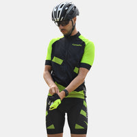 tenue cyclisme practical homme vert clair