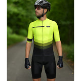 tenue cycliste adventure jaune fluo 4