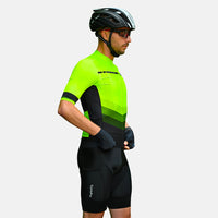 tenue cycliste adventure jaune