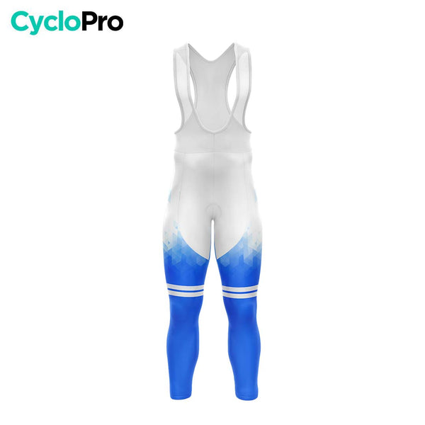 TENUE CYCLISTE AUTOMNE HOMME BLEUE - CRISTAL+ tenue cyclisme homme CycloPro 