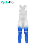 TENUE CYCLISTE AUTOMNE HOMME BLEUE - CRISTAL+ tenue cyclisme homme CycloPro 