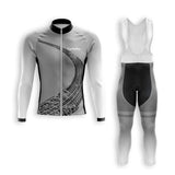 TENUE CYCLISTE AUTOMNE HOMME GRISE - TRACE+ tenue cyclisme homme CycloPro XS 