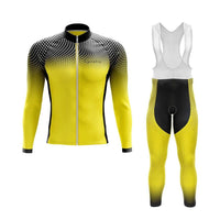 TENUE CYCLISTE AUTOMNE HOMME JAUNE - DIMENSION+ tenue cyclisme homme CycloPro XS 