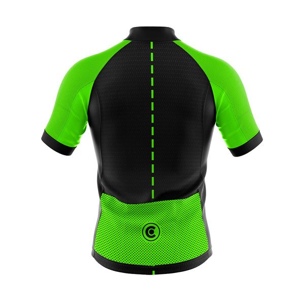 tenue cycliste ete vert poches 4