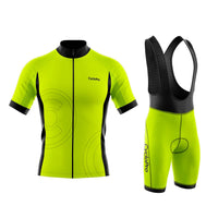 tenue cycliste fluo