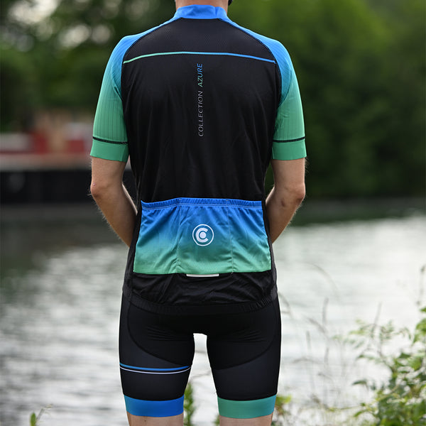 tenue cycliste homme azure 5