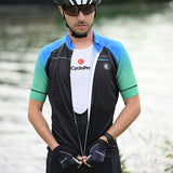 tenue cycliste homme azure