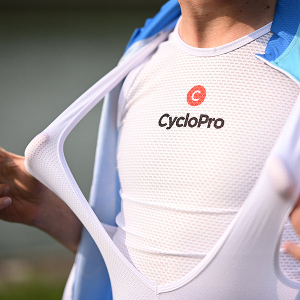 tenue cycliste homme bleu wave 5