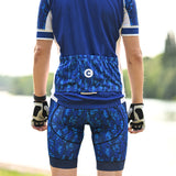 tenue cycliste homme pixel bleue 6