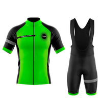 Traje de ciclismo de verano verde - Colección Eklïps