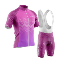 TENUE DE CYCLISME ÉTÉ HOMME VIOLETTE - GRAFIK+ Tenue de cyclisme été GT-Cycle Outdoor Store S 