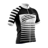 tenue de cyclisme noire et blanche bretagne 1