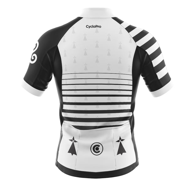 tenue de cyclisme noire et blanche bretagne 3
