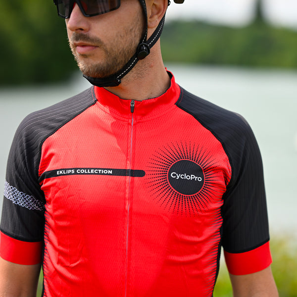 tenue eklips cycliste rouge 4